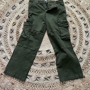 Dark Green Cargo Pants